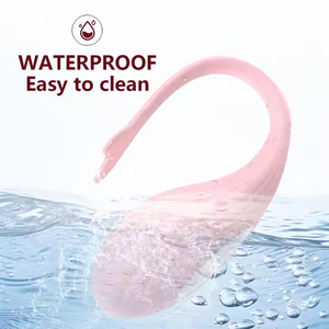 APP mainan seks <span class=keywords><strong>vibrator</strong></span> Masturbator wanita dewasa silikon nyaman telur harta karun air merah muda isi ulang - Product Image 4