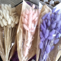 Nouvelles Arches Florales Décoratives pour Mariage, Composition Florale, Couronne de Fleurs Séchées, Herbe de la Pampa, Herbe à Queue de Lapin, Lapin Décoratif du Yunnan