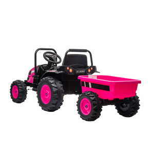 2024 nuovo arrivo Chituo Kid Ride su trattore e auto 12V batteria giocattolo di plastica per i bambini con rimorchio - Product Image 3