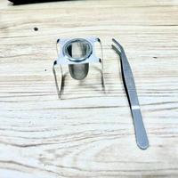 Brûleur d'encens portable de précision sur mesure en acier inoxydable, usinage CNC, découpe au laser, perçage, tôlerie