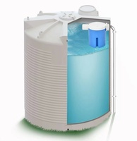 Ventes d'usine Réservoir d'eau en plastique en laiton Réservoir de stockage d'eau de réservoir de niveau Distributeur d'eau Vanne à flotteur