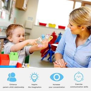 mayor <span class=keywords><strong>de</strong></span> la Escuela Muestra juguetes educativos <span class=keywords><strong>de</strong></span> los niños historias <span class=keywords><strong>de</strong></span> familia personalizado cerdo animal marioneta <span class=keywords><strong>de</strong></span> dedo - Product Image 4