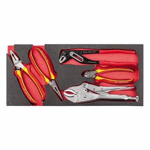 Juego de herramientas manuales Usag de 37x23x7.5cm, kit de alicates de acero al cromo vanadio para tareas de reparación y mantenimiento DIY - Product Image 1