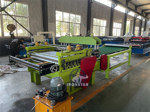 Cơ khí cắt HEBEI cuộn tạo thành máy cắt theo chiều dài dây chuyền sản xuất - Product Image 4