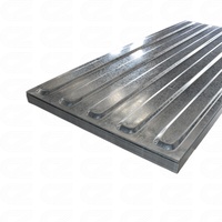 Panneau de toiture galvanisé pour conteneur, toiture ondulée en acier revêtu de zinc haute résistance pour la réparation de conteneurs maritimes de 20 pieds et 40 pieds