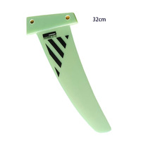 Aileron de planche de windsurf simple en fibre de verre G10 haute résistance, ultraléger, avec fixation Deep Tuttle, pour le windsurf