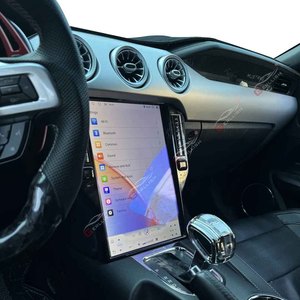 Radio de coche de 14,4 pulgadas para <span class=keywords><strong>Ford</strong></span> <span class=keywords><strong>Mustang</strong></span> 2015 2016 2017-2022 Android 13 unidad principal GPS navegación GPS reproductor Multimedia Auto Radio - Product Image 4