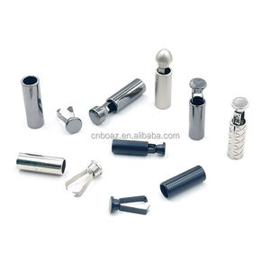 कस्टम शॉलेस टिप्स हेड और कॉर्ड्स एंड मेटल एग्लेट्स बेलनाकार प्रतिस्थापन सिर जूते के कपड़े कॉर्ड अंत स्टॉपर के लिए - Product Image 2