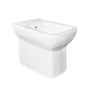 Bidet a parete con rubinetto dispenser, larghezza 50 cm, per uso in bagno - Product Image 1