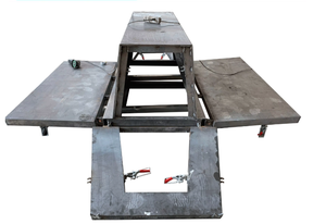 Kit <span class=keywords><strong>de</strong></span> construction <span class=keywords><strong>de</strong></span> mur <span class=keywords><strong>de</strong></span> soutènement - Moule <span class=keywords><strong>en</strong></span> acier pour blocs <span class=keywords><strong>de</strong></span> béton type Lego avec système d'interverrouillage, écologique - Product Image 1