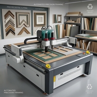 CNC 45 °   Machine à découper les bords pour panneaux en mousse PVC, panneaux de montage, cadres photo – Coupeur de précision à rainure en V