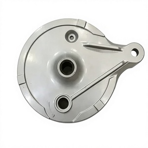 Ensemble de panneaux de <span class=keywords><strong>frein</strong></span> arrière OEM pour moto TVS HLX100 - Plaque de support de <span class=keywords><strong>frein</strong></span> à <span class=keywords><strong>tambour</strong></span> peinte en noir, remplacement direct - Product Image 1
