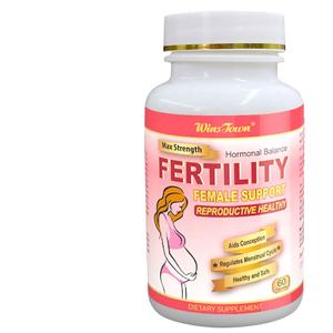 Tabletas de fertilidad para la salud femenina, cápsulas de ginseng MACA orgánicas naturales, Etiqueta Privada, suplementos de fertilidad para bebés para mujeres - Product Image 4