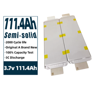 Yarı katı <span class=keywords><strong>3</strong></span>.7v 111.4ah 123ah NMC Lityum Pil Şarj Edilebilir Li-ion Kese Tipi Hücre Elektrikli Araçlar için - Product Image 1
