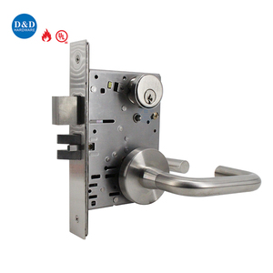 अल-सूचीबद्ध आग रेट वाले डॉरमिटरी एक्जिट डोर लॉक एंसी लैच मृत बोल्ट - Product Image 1