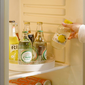 ถาดเก็บของหมุนได้ Mind Creation ฐานกันลื่น 360 องศา สำหรับเครื่องปรุงในครัวและเครื่องสำอาง อุปกรณ์จัดระเบียบบนเคาน์เตอร์ - Product Image 4
