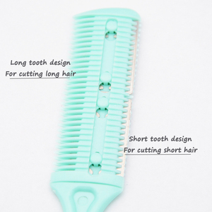 <span class=keywords><strong>Pettine</strong></span> Professionale a Doppia Lama <span class=keywords><strong>per</strong></span> Parrucchieri, <span class=keywords><strong>Pettine</strong></span> <span class=keywords><strong>per</strong></span> Taglio <span class=keywords><strong>Capelli</strong></span> con Lama Intercambiabile - Product Image 3