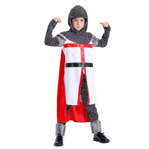 Disfraz <span class=keywords><strong>de</strong></span> Caballero Templario Cruzado <span class=keywords><strong>Medieval</strong></span> para Niño, Fiesta <span class=keywords><strong>de</strong></span> <span class=keywords><strong>Carnaval</strong></span> <span class=keywords><strong>de</strong></span> Halloween, RKHC-017 - Product Image 5