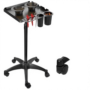 Carrito de Belleza Portátil de Acero Inoxidable Moderno de Alta Calidad, con Altura Ajustable, Resistente, para Salón de Belleza, Spa Médico - Product Image 3