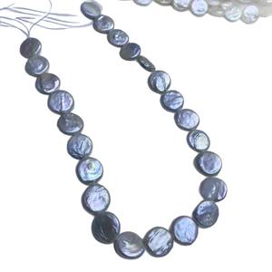 Nuevas Perlas de Agua Dulce Sueltas, Transparentes, Blancas, de 15-16 mm, con Forma de Moneda, con Fuerte Brillo, Estilo Barroco Natural - Product Image 5