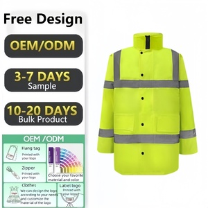 FUYI Chaqueta de trabajo para hombre Camisa de uniforme Alta calidad Durable Impermeable Reflectante OEM Ropa de trabajo estándar internacional - Product Image 1