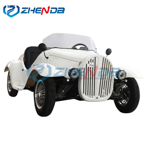Zhenda New Energy Retro Vehicle Powerful Vintage Electric Buggy Lead Acid <b>Battery</b> Single Classic Car Steel Structure Park - Product Image 2