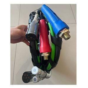 3 en 1 ABS Power Air Line Kit & ETL ABS 12FT Semi Truck Cable 7 Core Electric Cable Semi Truck Air Line - Product Image 2