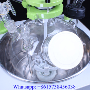 10L 20L 100L Chất Lỏng Khuấy Hỗn Hợp Phản Ứng Hóa Học Máy Phòng Thí Nghiệm Chân Không Trộn Thủy Tinh Borosilicate Trộn Xe Tăng Với Khuấy - Product Image 5