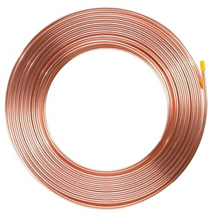 High Quality 1/2'' 1/4'' 5/8'' 3/8'' <b>Air</b> Conditioner Coppet <b>Pipe</b> HVAC Pancake Copper Pancake Coil Tube - Product Image 1