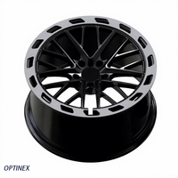 Jantes forgées personnalisées à rayons multiples bicolores 18 19 20 21 22 23 pouces 5x112 5x130 pour Mercedes AMG Benz G Porsche 911 Pananera