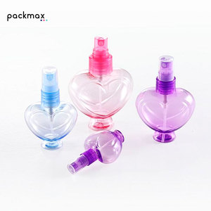 Botellas de Spray de Plástico Cosméticas en Forma de Corazón de 25 ml, 50 ml, 80 ml, 120 ml, Botellas de Plástico, Botellas de Perfume - Product Image 2