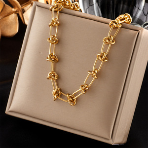 Hip Hop Punk Heavy Metal Thorn <b>Chain</b> Necklace Bracelet Stackable Daily Men’s Stainless Steel Jewelry Set - Product Image 3