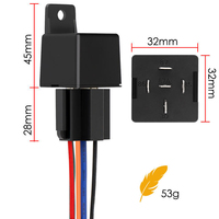 Pelacak Mobil GPS 4G Mini Deteksi ACC Relay Pemutus Mesin Aplikasi IOS Pelacak Kendaraan Real Time J18 untuk Sepeda Motor