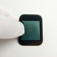 Écran d'affichage de montre connectée industrielle en verre trempé fumé 25 % anti-traces de doigts, dureté 9H, polissage diamant 2.5D, robuste pour l'extérieur