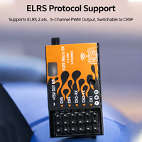 Récepteur Micro ELRS BETAFPV pour véhicules à voilure fixe et modèles de voitures, 2,4 GHz, voyages longue distance (PWM)