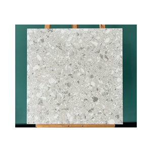 Azulejos de cerámica de porcelana de 60x60 de estilo moderno, <span class=keywords><strong>piedra</strong></span> de terrazo <span class=keywords><strong>para</strong></span> suelos de <span class=keywords><strong>paredes</strong></span> <span class=keywords><strong>interiores</strong></span> <span class=keywords><strong>para</strong></span> baño y cocina - Product Image 5