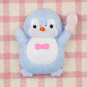ของเล่นบีบเพนกวินทำมือ ODM/OEM ของเล่นบีบคลายเครียดแบบกำหนดเองได้สำหรับเด็กผู้หญิง ของขวัญแปลกใหม่ช่วยลดความเครียด - Product Image 4