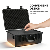 Everest EPC017-2  Vente en gros d'usine Étui rigide en plastique imperméable Étui de protection pour outils avec mousse