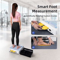 Scanner de pied intelligent professionnel pour les magasins de chaussures, analyse de posture 3D par IA, système de personnalisation des semelles, tablette externe