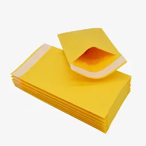 공장 가격 간단한 디자인 인기있는 크래프트 버블 우편물 사용자 정의 인쇄 익스프레스 배송 봉투 크래프트 종이