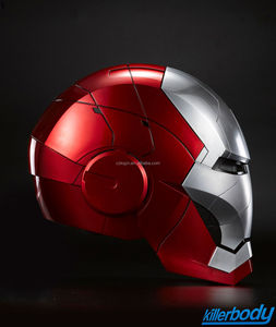 Marvle oyuncaklar adam demir kask radyo <span class=keywords><strong>robot</strong></span> 1/1 COSPLAY noel ve yeni yıl hediye için otomatik açılış ve kapanış ses kontrolü - Product Image 3