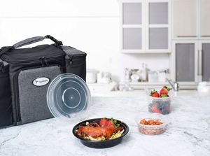 Wholesale Take Away Food Container Airtight Disposable Plastic Microwave Custom Eco Friendly Food <b>Storage</b> <b>Box</b> - Product Image 4