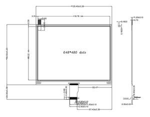Goodisplay GDEY0583F41 5.83นิ้ว Quad Color E-Paper โมดูลจอแสดงผล648 × 480 SPI 12S การรีเฟรชแบบเต็มจอ E-Ink พลังงานต่ำเป็นพิเศษ - Product Image 6