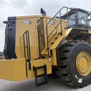 รถตักล้อยางแคตเตอร์พิลลาร์ Cat 986 สำหรับงานหนัก งานเหมือง งานก่อสร้าง ใช้เครื่องยนต์ Cat C15 กำลังสูง บรรทุกหินได้ปริมาณมาก รถตักหน้าขุด - Product Image 6