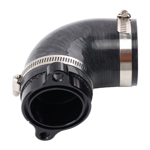 Codo de Silicona 90 °   Conector de Aluminio de 2.5"-2.75" con Brida para Toyota GR Yaris / Corolla 1.6L Turbo Upgrade ICP020-BK - Product Image 4