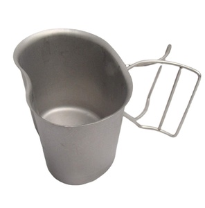 Kit de Supervivencia para Excursionistas y Campistas, Bandeja y Taza de Acero Inoxidable, Herramienta Esencial para Aventuras en la Naturaleza - Product Image 1