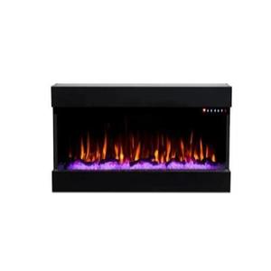 <span class=keywords><strong>Chauffage</strong></span> de cheminée électrique moderne <span class=keywords><strong>Simulation</strong></span> de LED en métal Insert autoportant Télécommande US Plug Utilisation intérieure Ménage Voiture Français - Product Image 5