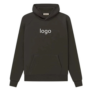 High Quality Custom Embroidered ODM Hoodie Unisex 100% Cotton Eco-Friendly Jersey Streetwear Oversized - Product Image 1