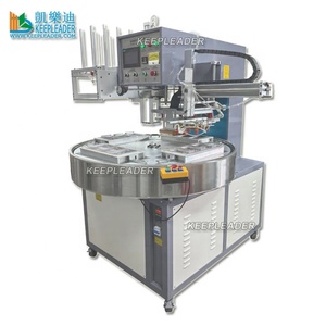 Pvc_pet selador de pacotes, máquina de solda de alta frequência de mesa rotativa, soldador <span class=keywords><strong>hf</strong></span> em embalagem de cartão de plástico - Product Image 5