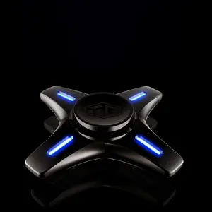 Glow In Dark High Quality All Metal Fidget Spinner R188 Bearing Very Smooth Durable High Speed Silent Bearing